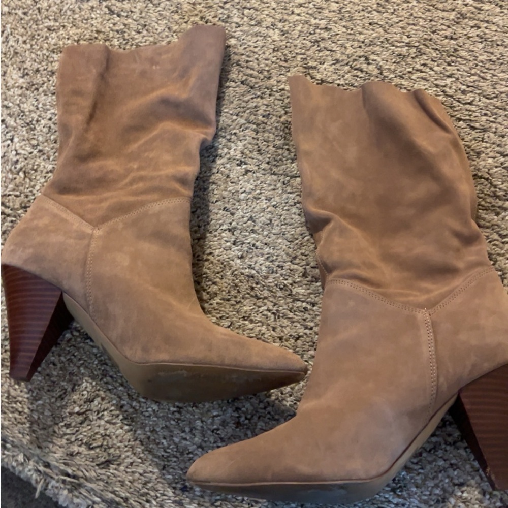 Steve Madden slouchy suede boots size 9.5